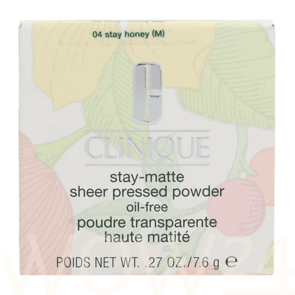  Clinique Stay-Matte Sheer Pressed Powder 7.6 g sausa pudra