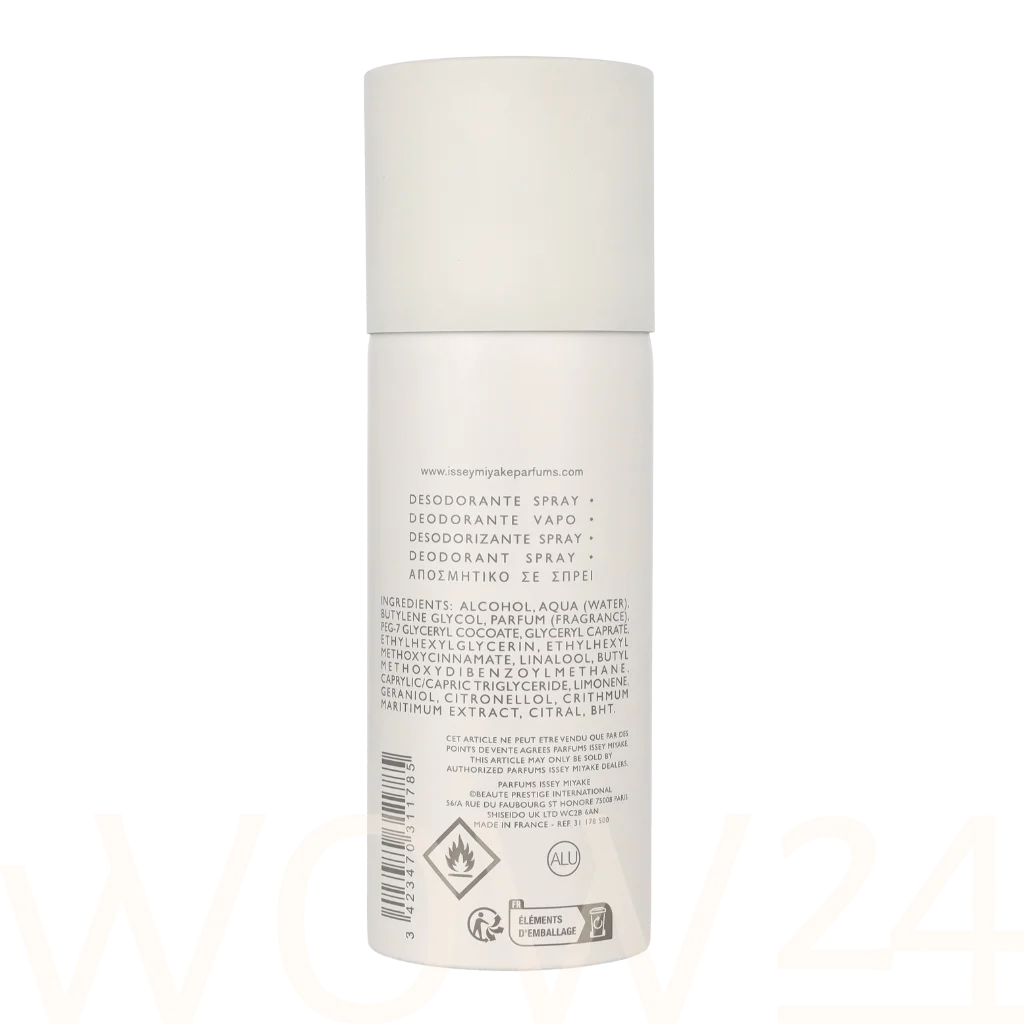 Issey Miyake Issey Miyake L'Eau D'Issey Pour Homme Natural Deo Spray 150 ml dezodorantas