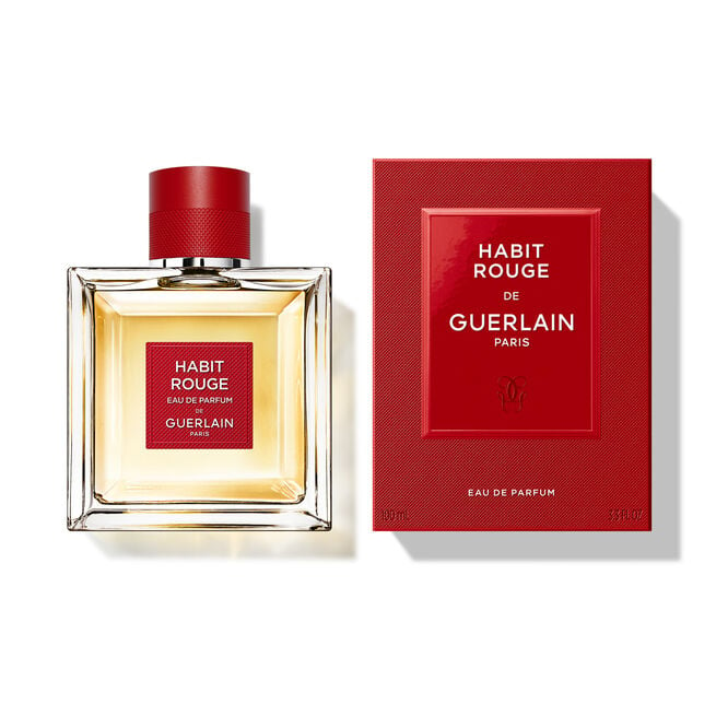 Guerlain Habit Rouge EDP 20ml Atomaizeris Buteliukas su lipduku