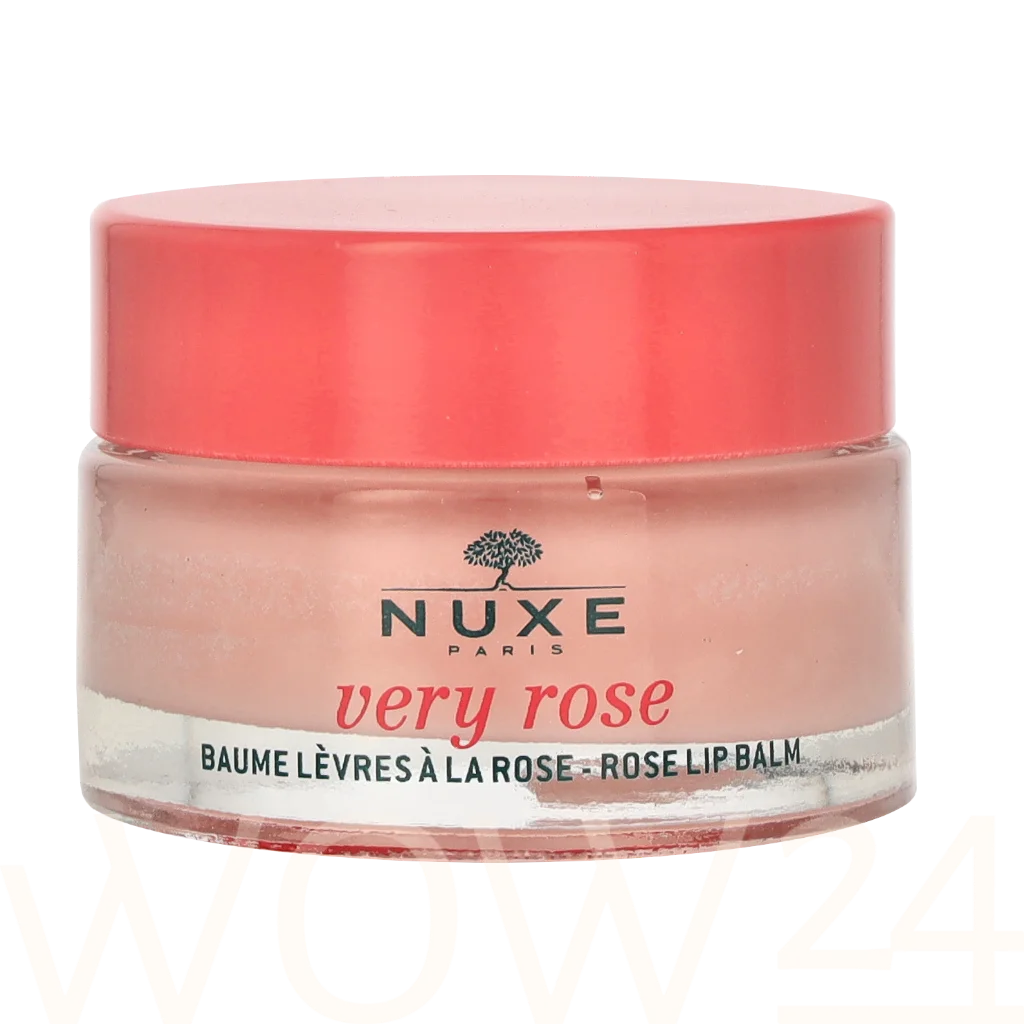 Nuxe Nuxe Very Rose Lip Balm 15 g lūpų balzamas