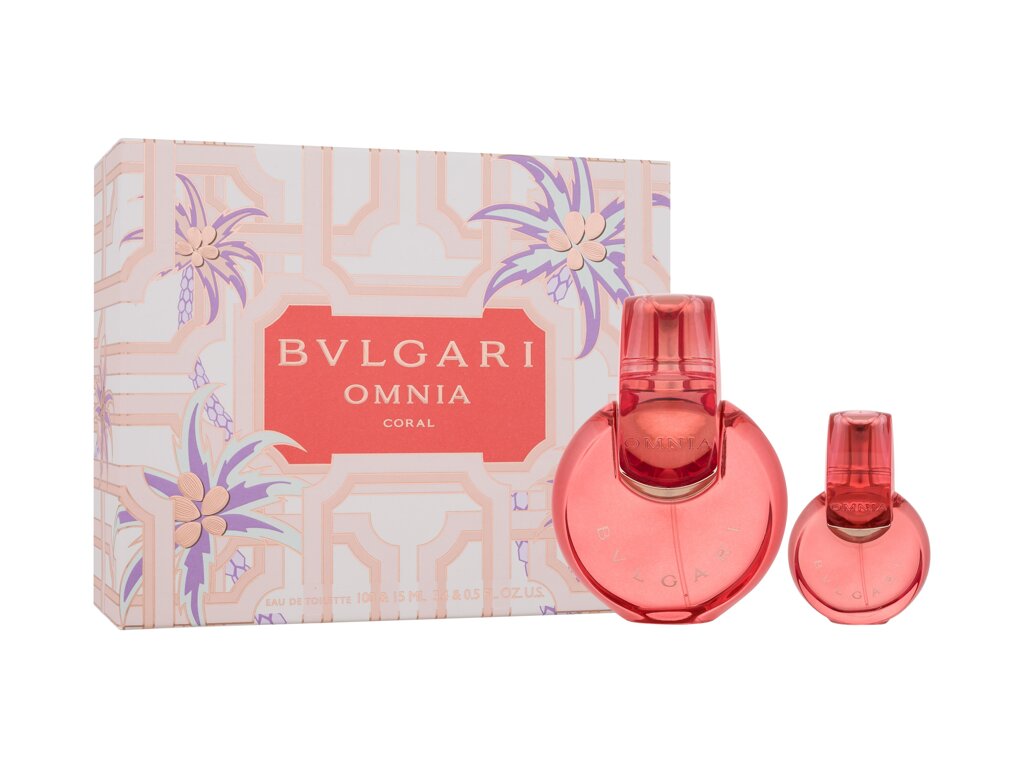 Bvlgari Omnia Coral Eau De Toilette 100 ml Set