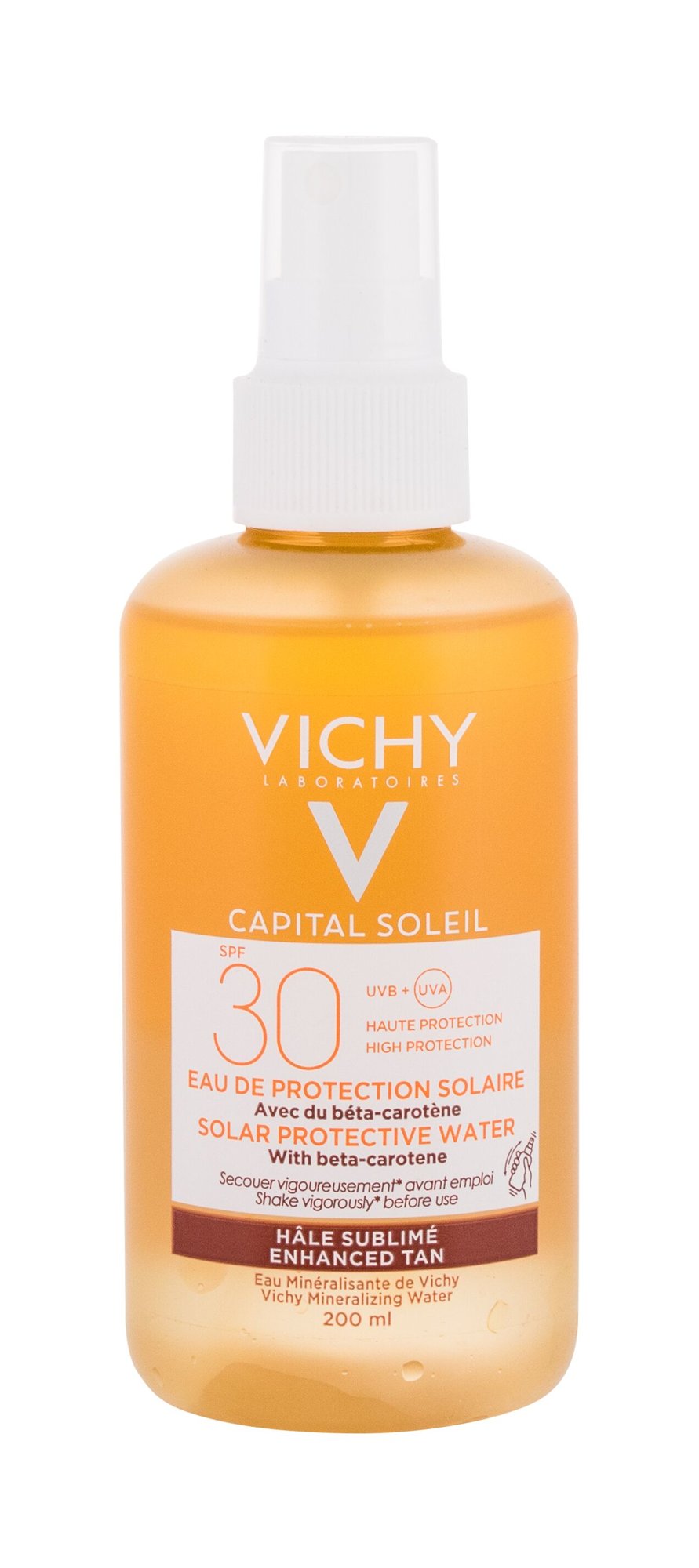 Vichy Capital Soleil Solar Protective Water Enhanced Tan įdegio losjonas