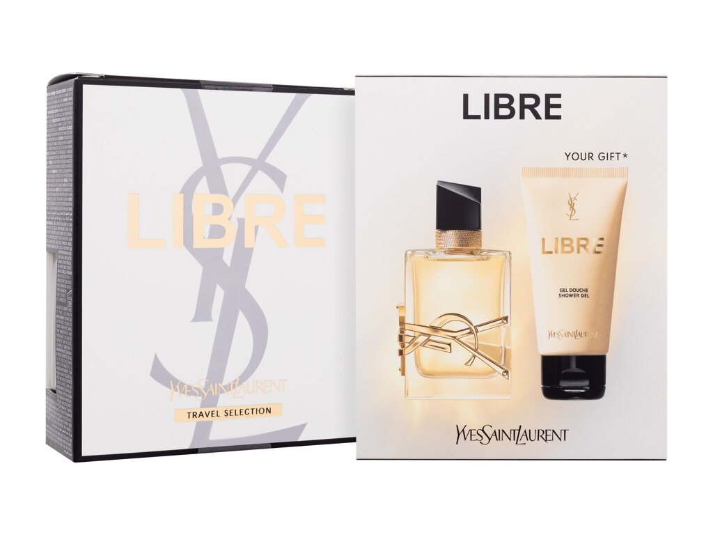 Yves Saint Laurent Libre 50ml Edp 50 ml + Shower Gel 50 ml kvepalai Moterims EDP Rinkinys