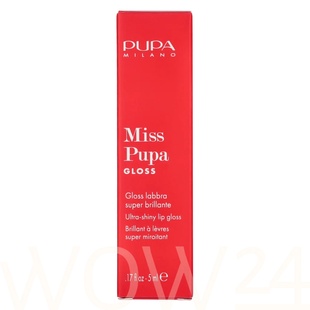 Pupa Pupa Miss Pupa Ultra-Shine Lip Gloss Lūpų blizgesys
