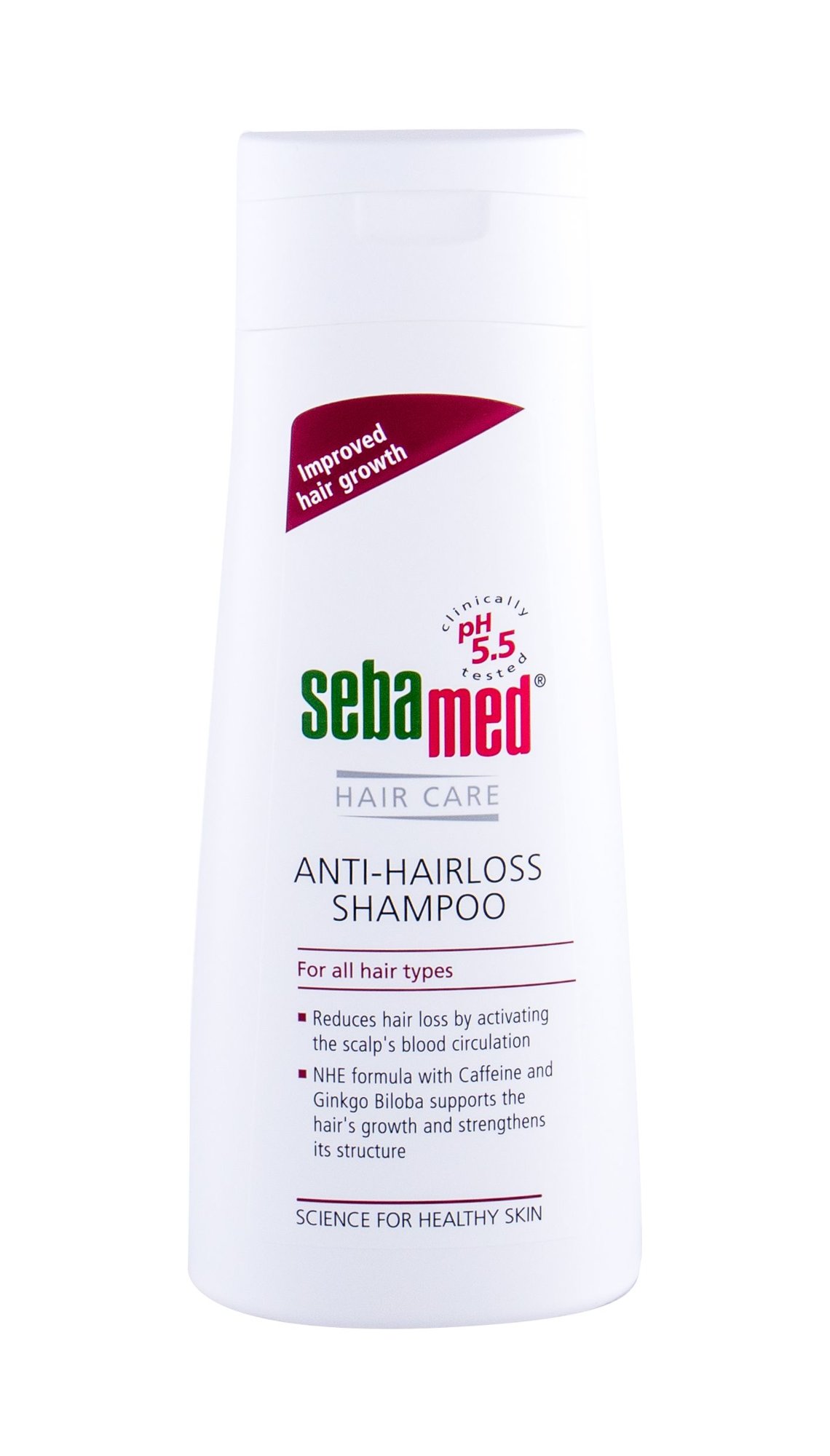 SebaMed Hair Care Anti-Hairloss 200ml šampūnas (Pažeista pakuotė)