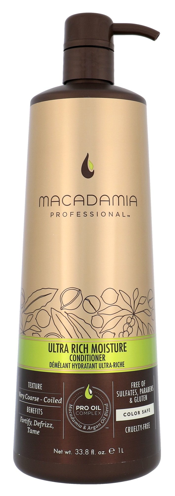 Macadamia Professional Ultra Rich Moisture 1000ml kondicionierius