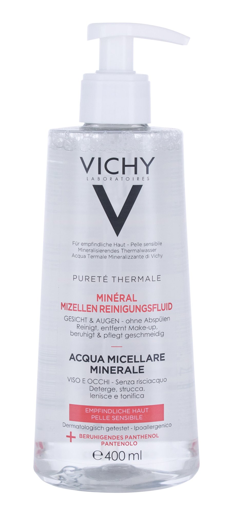 Vichy Purete Thermale Mineral Water For Sensitive Skin 400ml micelinis vanduo