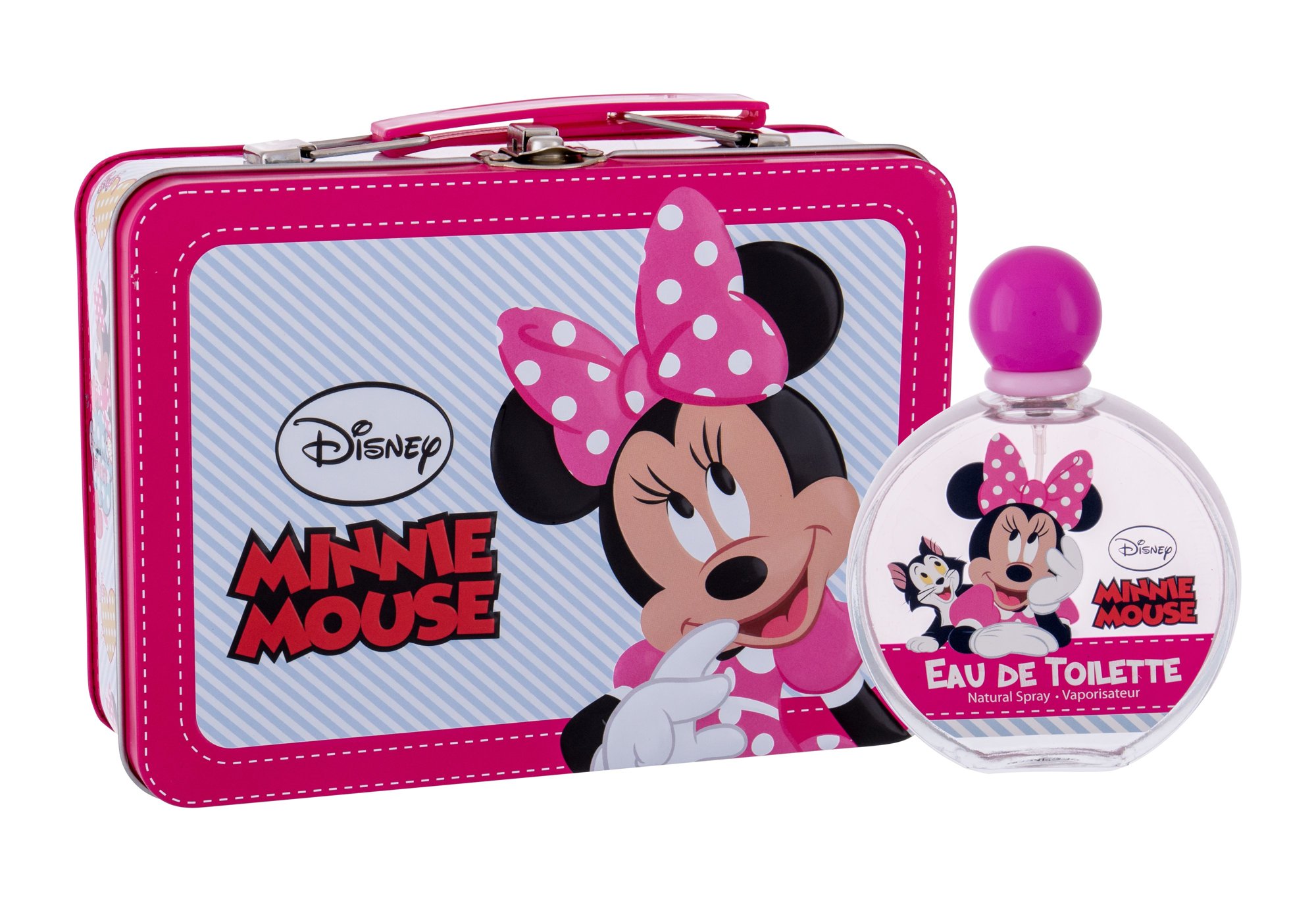 Disney Minnie Mouse 100ml Edt 100 ml + Metal Case Kvepalai Vaikams EDT Rinkinys