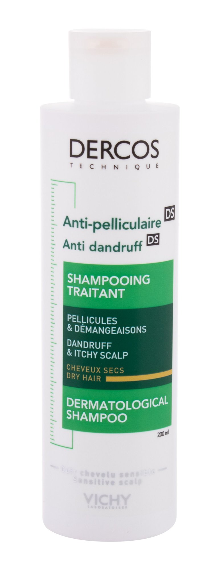 Vichy Dercos Anti-Dandruff Advanced Action 200ml šampūnas (Pažeista pakuotė)