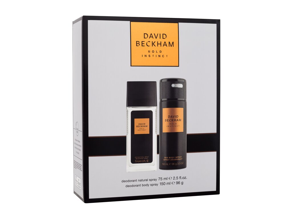 David Beckham Bold Instinct Dezodorantas 75 ml Damaged box Set