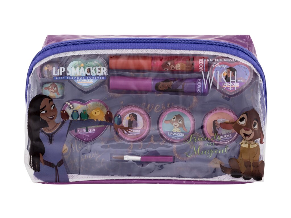 Lip Smacker Disney Wish Essential Makeup Bag lūpų blizgesys