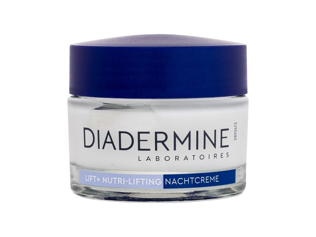 Diadermine Lift+ Nutri-Lifting Anti-Age Night Cream 50ml naktinis kremas (Pažeista pakuotė)