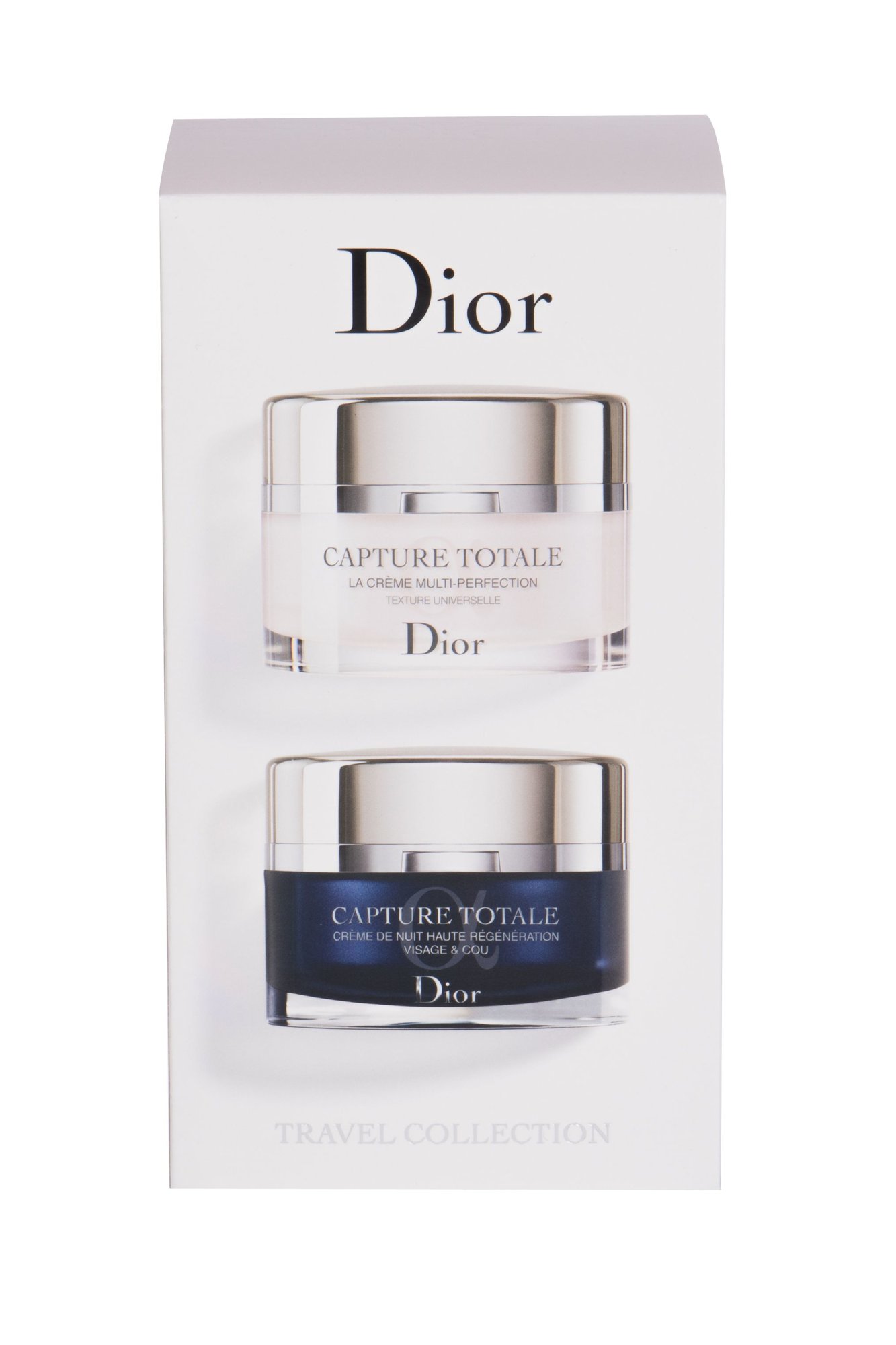Christian Dior Capture Totale 60ml Daily Facial Care 60 ml + Night Facial Care 60 ml dieninis kremas Rinkinys