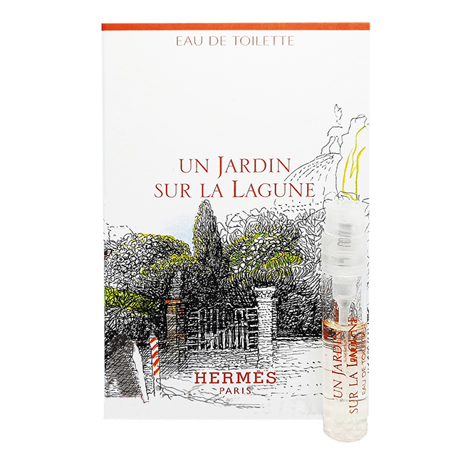 Hermes Jardin Un Jardin Sur La Lagune kvepalų mėginukas Unisex