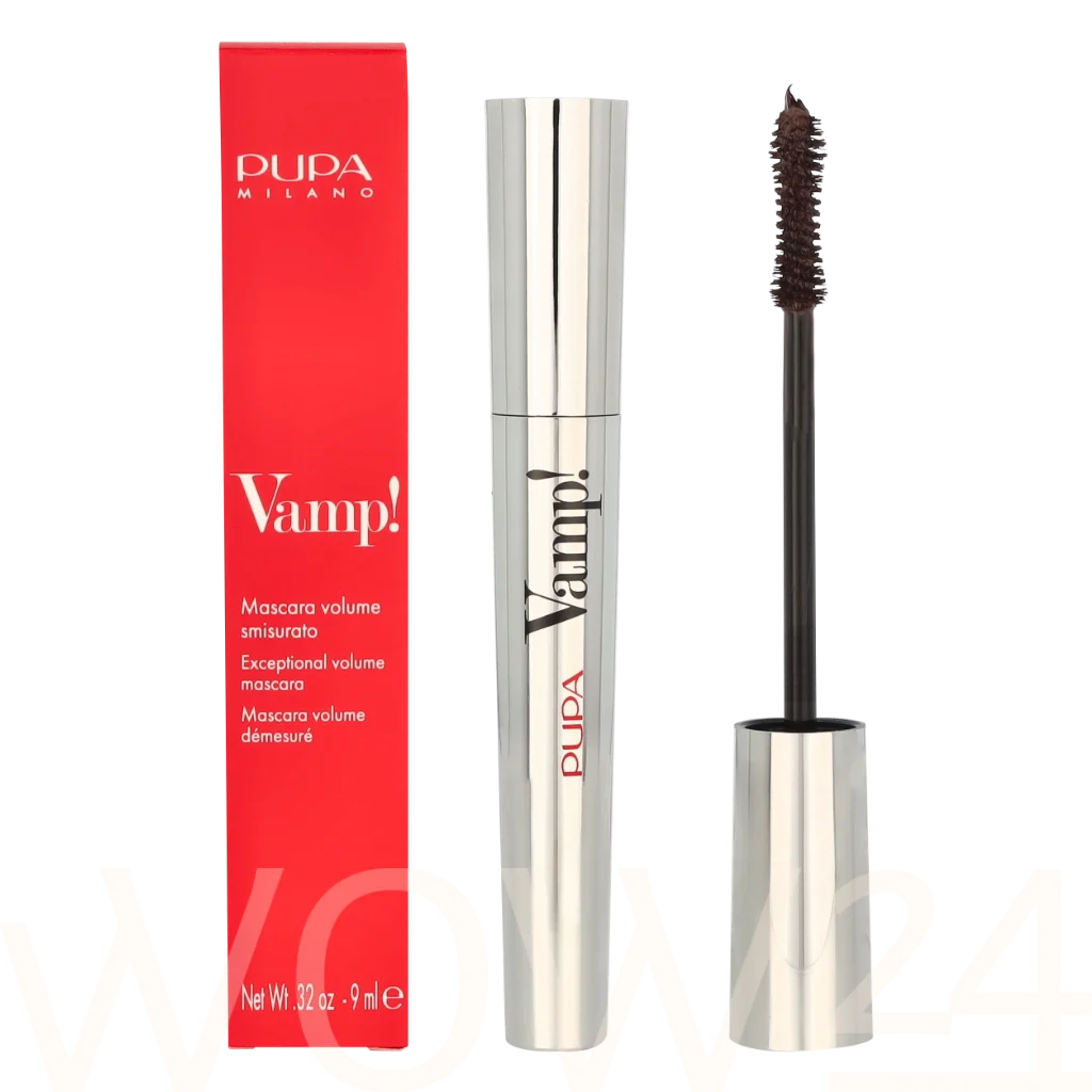 PUPA Milano Pupa Vamp! Mascara 9 ml natūrali veido odos priežiūros priemonė