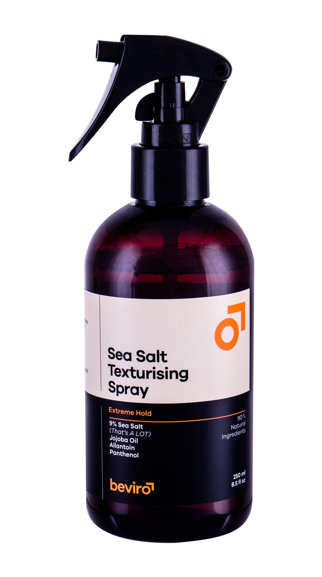 Be-Viro Men´s Only Sea Salt Texturising Spray 250ml priemonė plaukų apimčiai (Pažeista pakuotė)