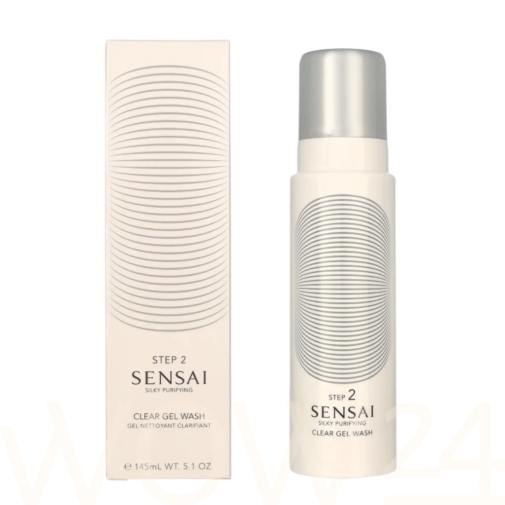 Sensai Silky Purifying Clear gel Wash 145 ml veido gelis