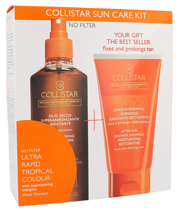 Collistar Special Perfect Tan Supertanning Moisturizing Dry Oil Kūno losjonas nuo saulės 200 ml Set
