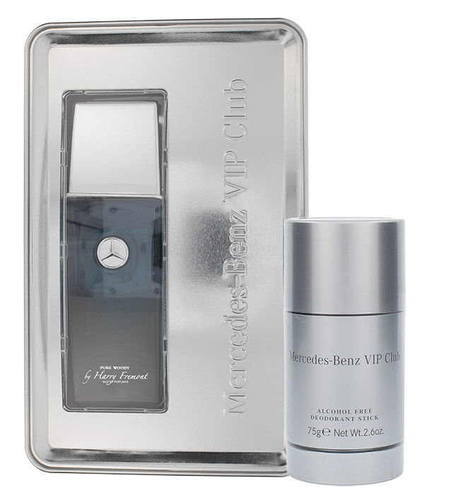 Mercedes-Benz Vip Club Pure Woody by Harry Fremont 100ml Edt 100ml + 75ml Deostick Kvepalai Vyrams EDT Rinkinys