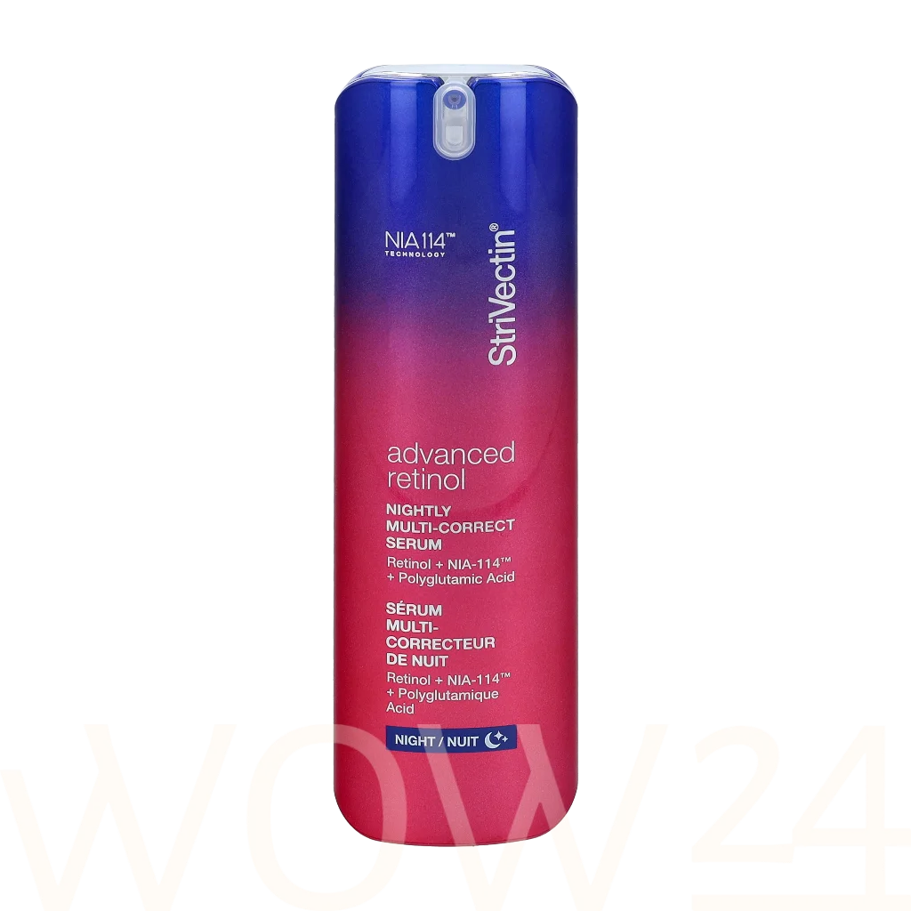 StriVectin Strivectin Advanced Retinol Nightly Multi-Correct Serum 30 ml natūrali veido odos priežiūros priemonė