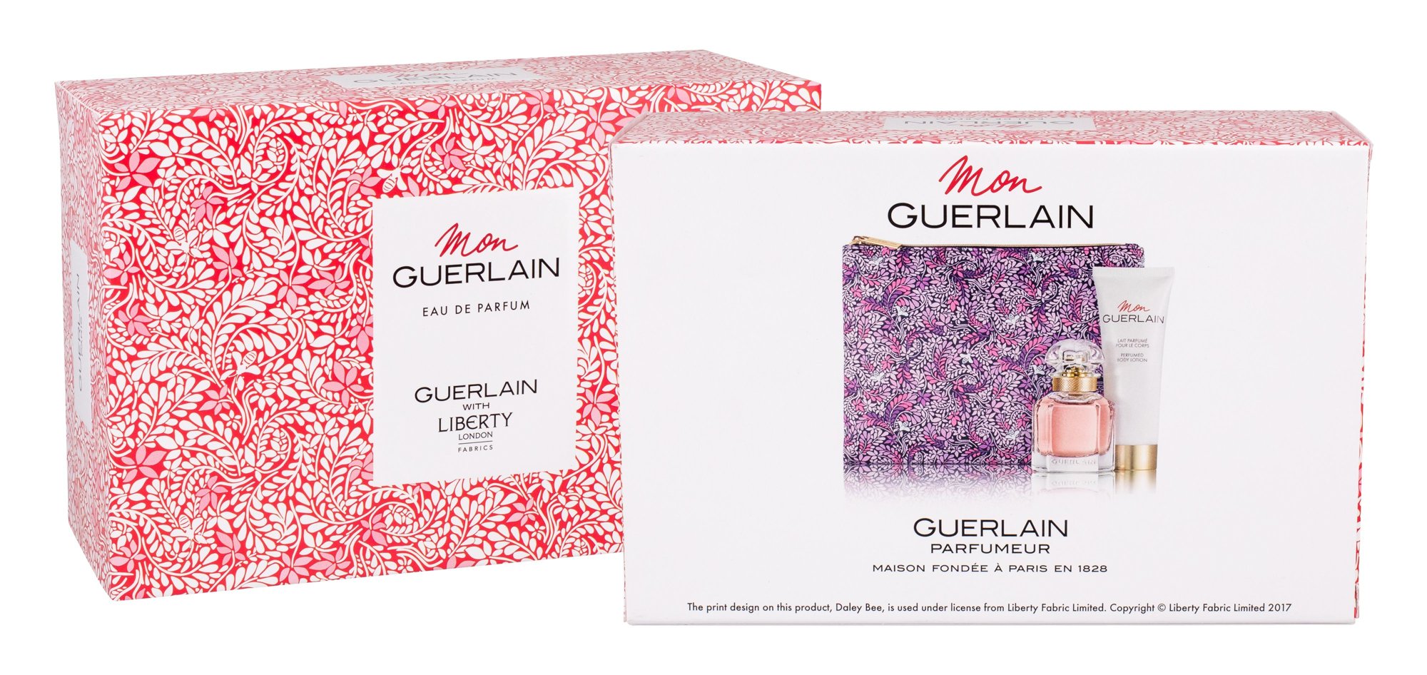 Guerlain Mon Guerlain 30ml Edp 30 ml + Body Lotion 75 ml + Cosmetic Bag Kvepalai Moterims EDP Rinkinys