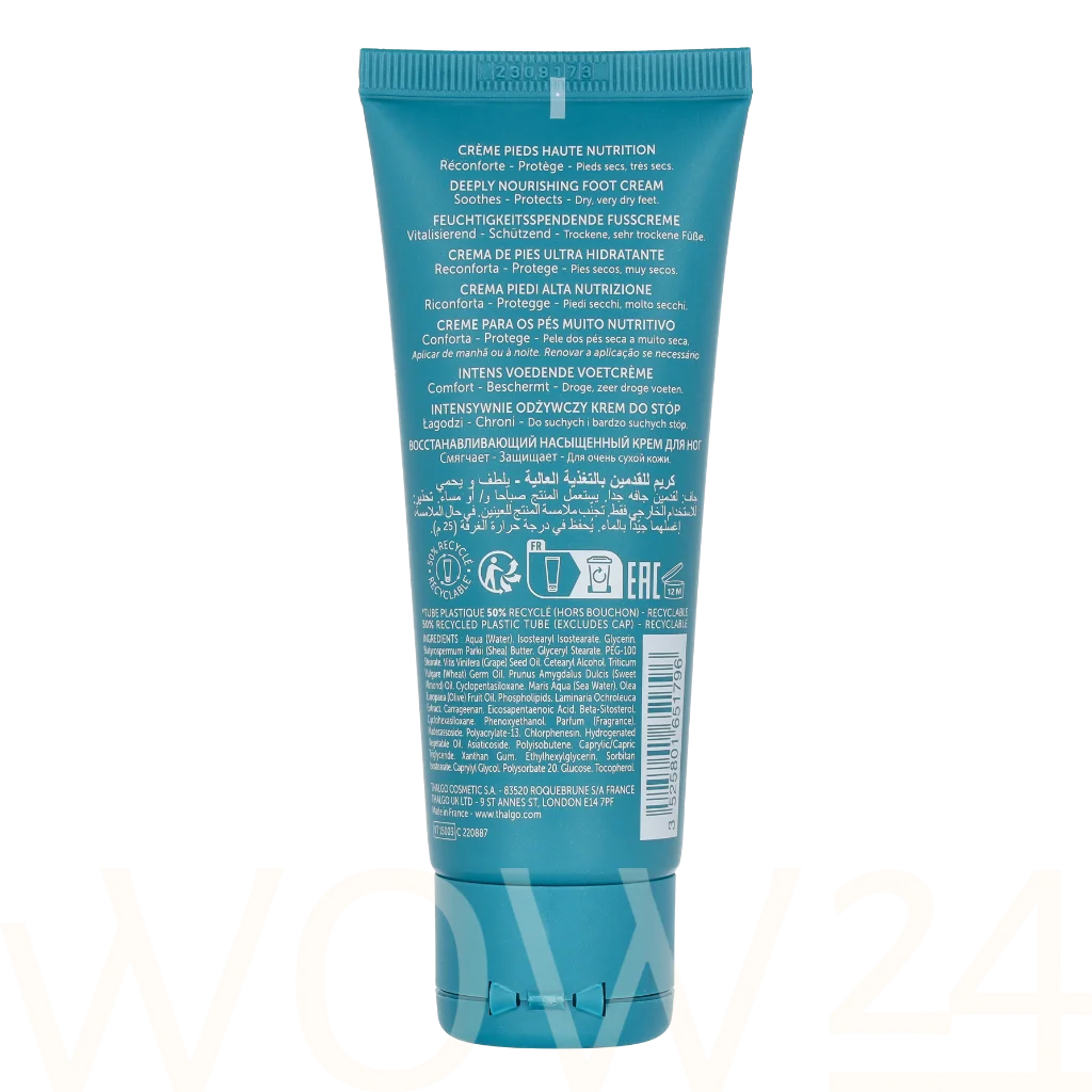 Thalgo Thalgo Deeply Nourishing Foot Cream 75 ml Kojų kremas