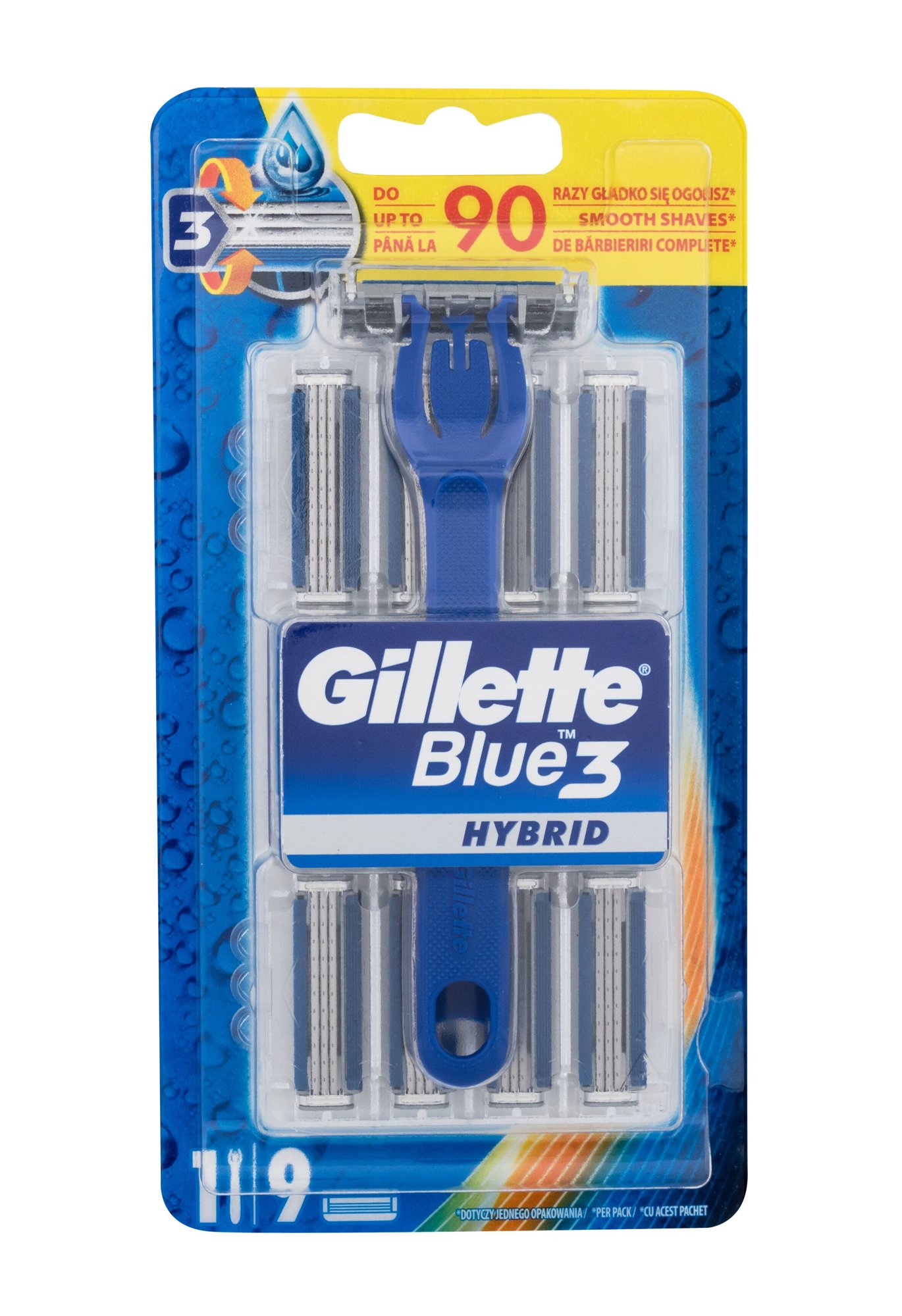 Gillette Blue3 Hybrid skustuvas