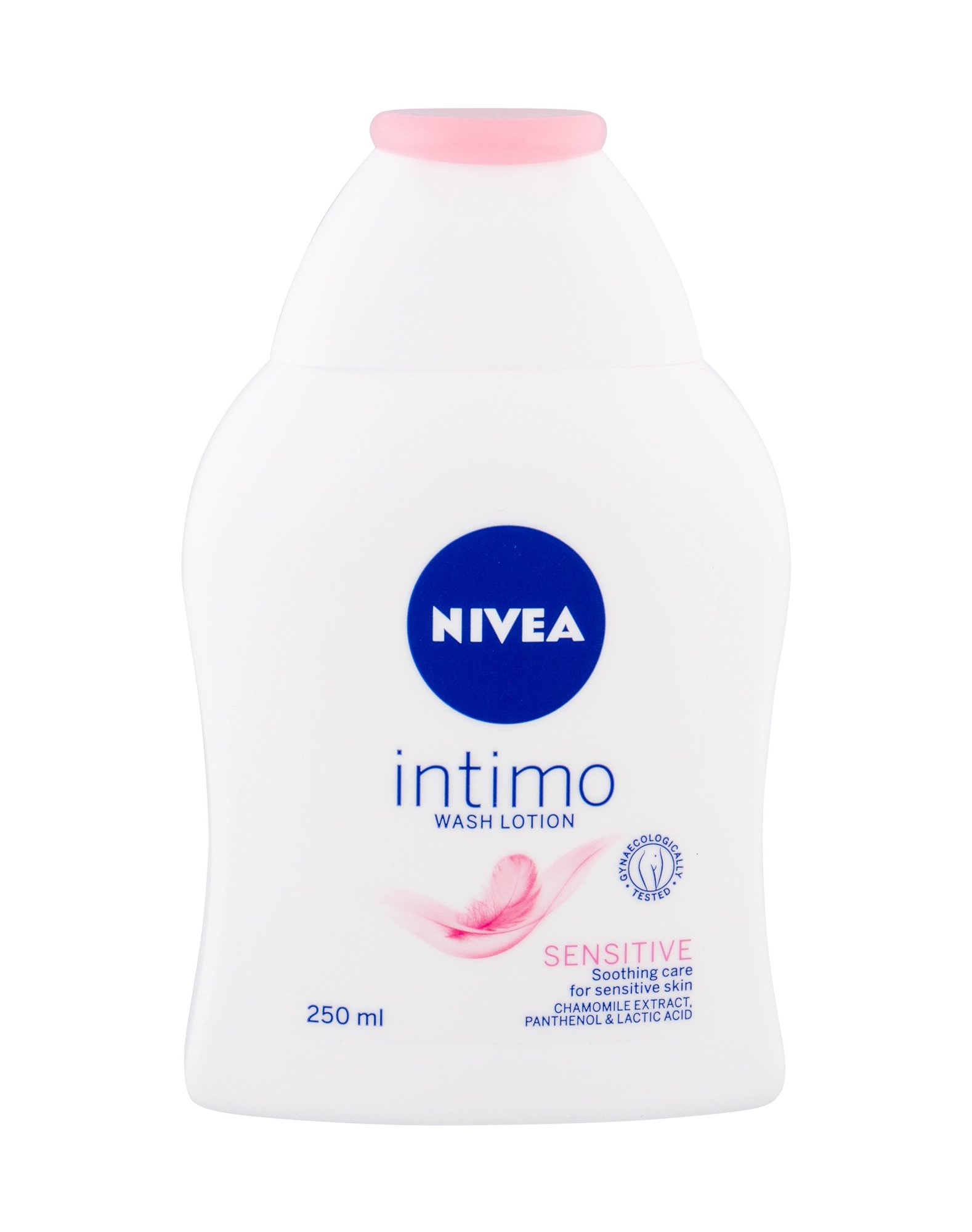 Nivea Intimo Intimate Wash Lotion Sensitive 250ml intymios higienos priežiūra (Pažeista pakuotė)