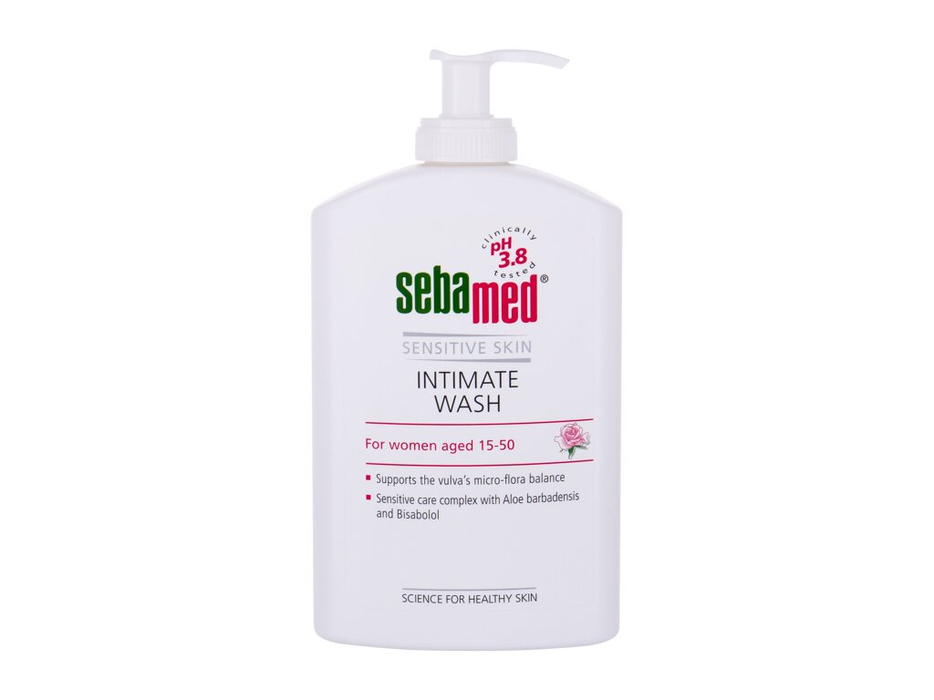 SebaMed Sensitive Skin Intimate Wash 400ml intymios higienos priežiūra (Pažeista pakuotė)