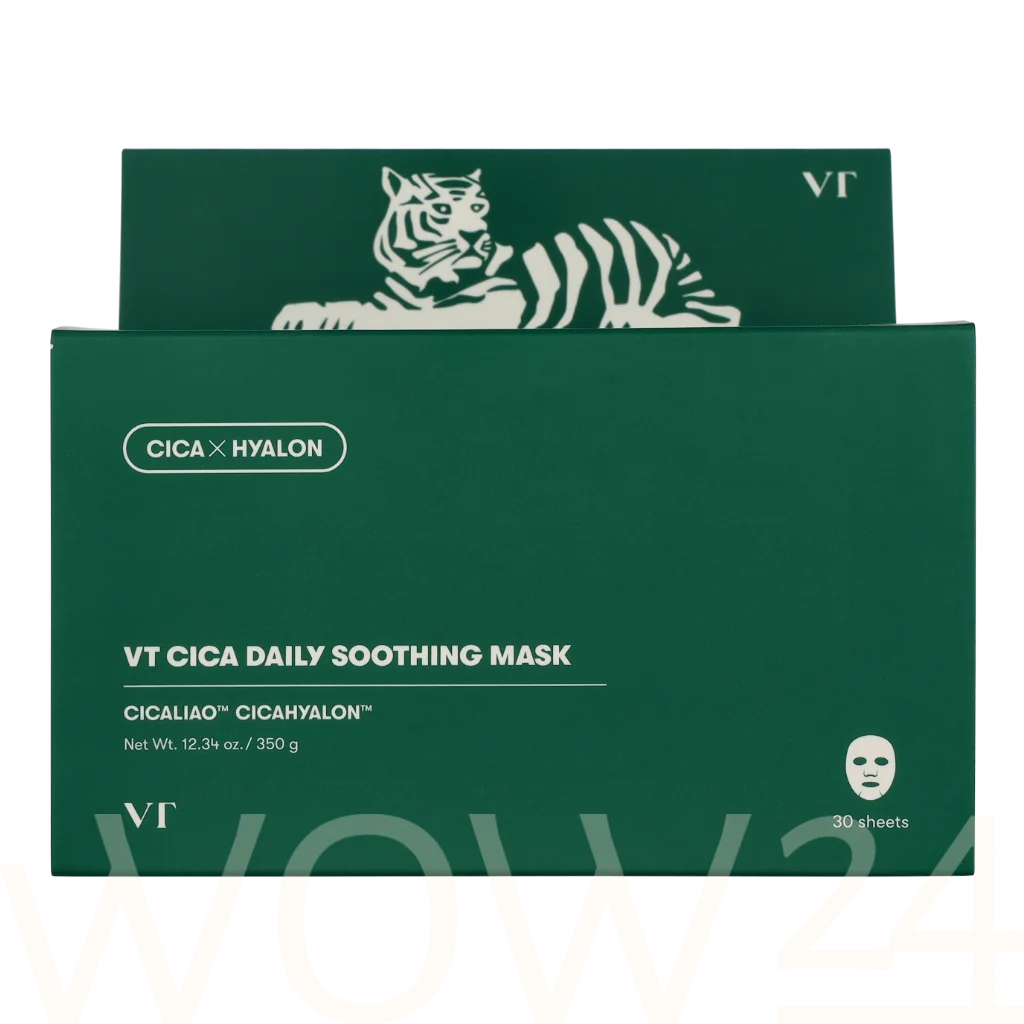 Vt cosmetics Cica Daily Soothing Mask Veido kaukė Unisex