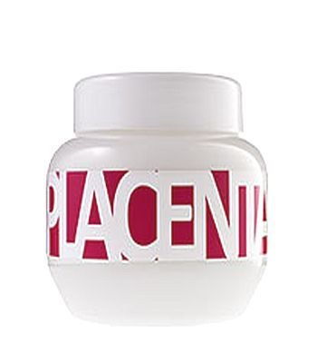 Kallos Cosmetics Placenta 800ml plaukų kaukė (Pažeista pakuotė)