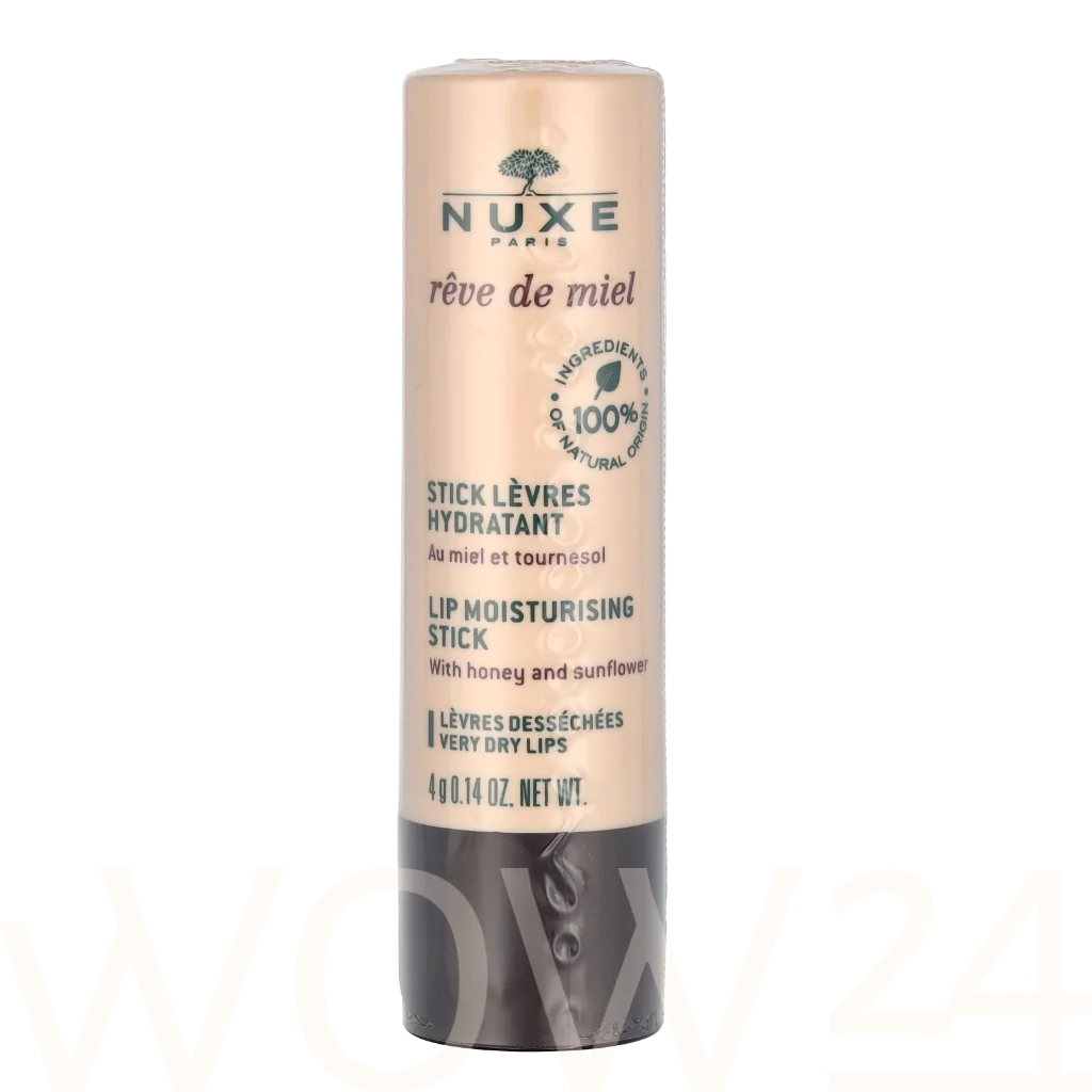 Nuxe Nuxe Reve De Miel Lip Moisturizing Stick 4 g lūpų balzamas