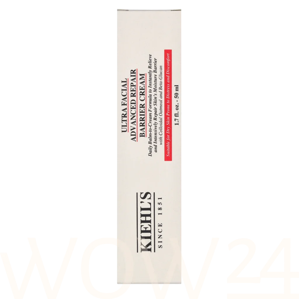 Kiehl's Kiehl's Ultra Facial Advanced Repair Barrier Cream Veido priemonė raudonuojančiai ir jautriai odai Moterims