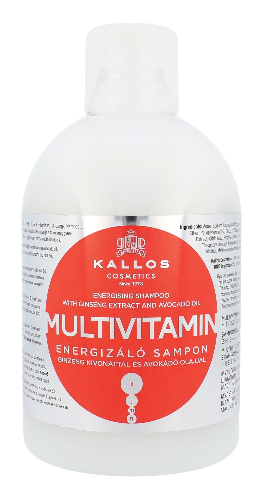 Kallos Cosmetics Multivitamin šampūnas