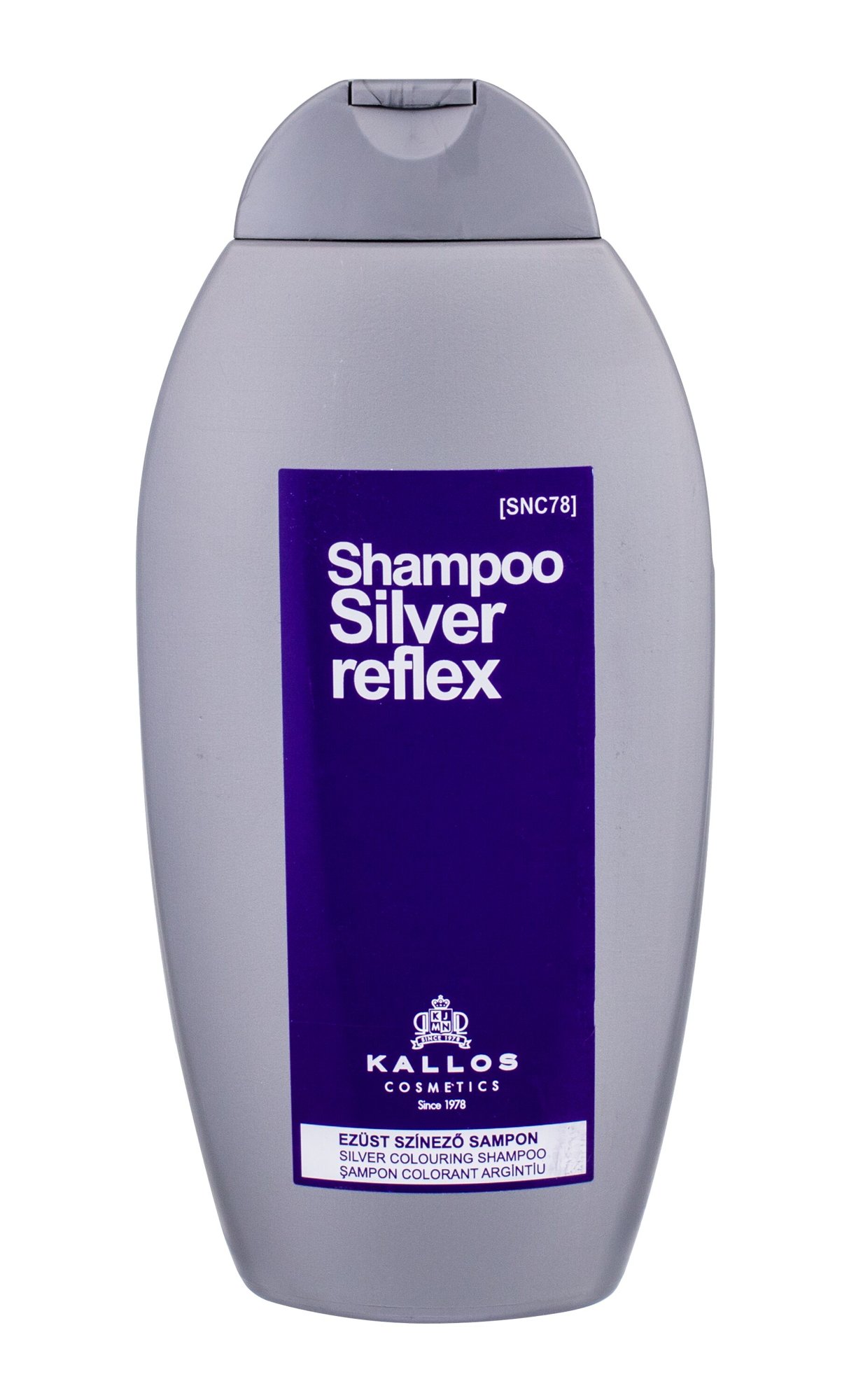 Kallos Cosmetics Silver Reflex 350ml šampūnas (Pažeista pakuotė)