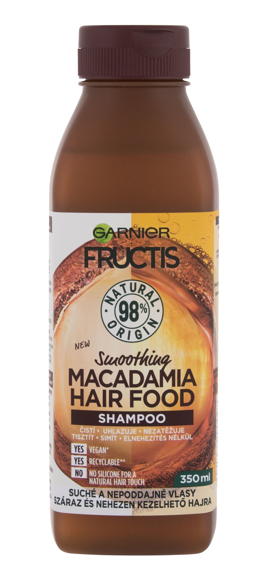 Garnier Fructis Hair Food Macadamia &scaron;ampūnas