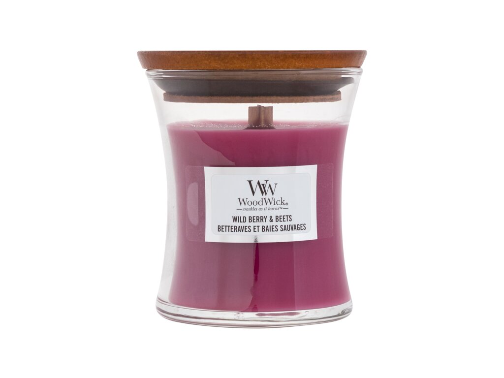 WoodWick Wild Berry & Beets kvepianti žvakė
