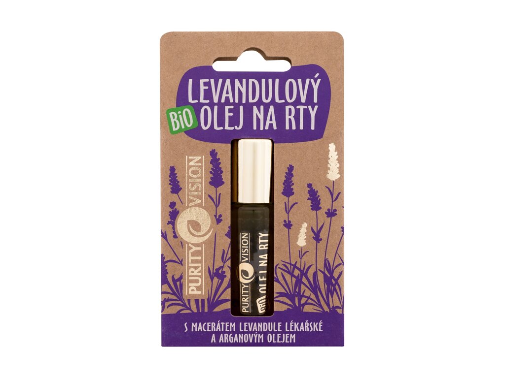 Purity Vision Lavender Bio Lip Balm 10ml lūpų aliejus