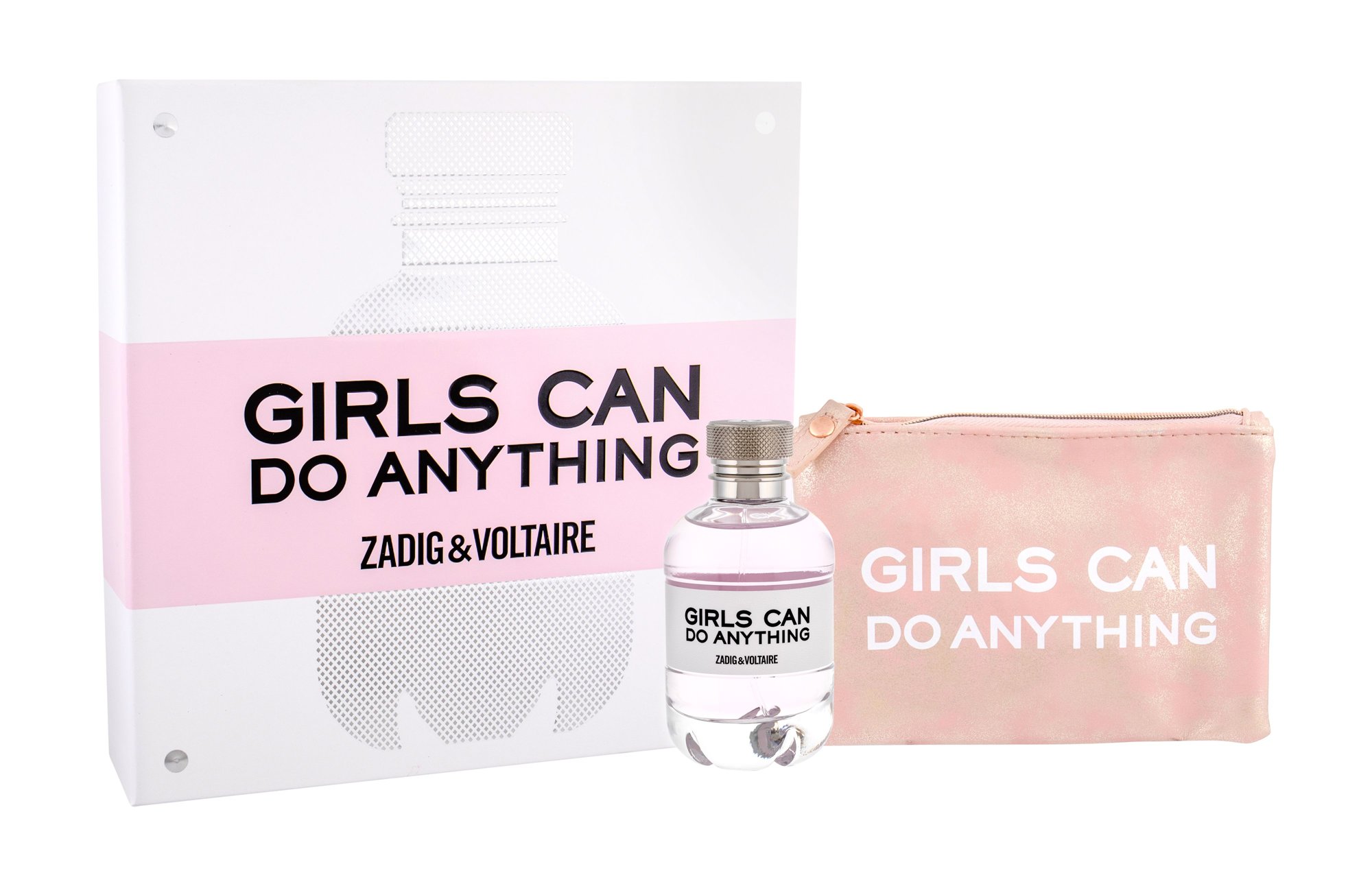 Zadig & Voltaire Girls Can Do Anything 90ml NIŠINIAI Edp 90 ml + Cosmetic Bag Kvepalai Moterims EDP Rinkinys (Pažeista pakuotė)
