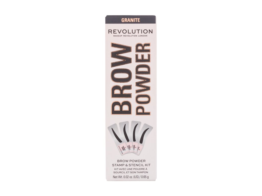 Revolution Brow Powder Stamp & Stencil 0.65 ml Damaged box