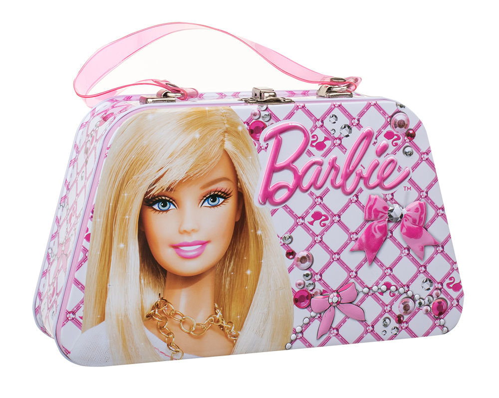 Barbie Barbie 50ml EDT 50 ml + tattoo + sheet-metal box Kvepalai Vaikams EDT Rinkinys