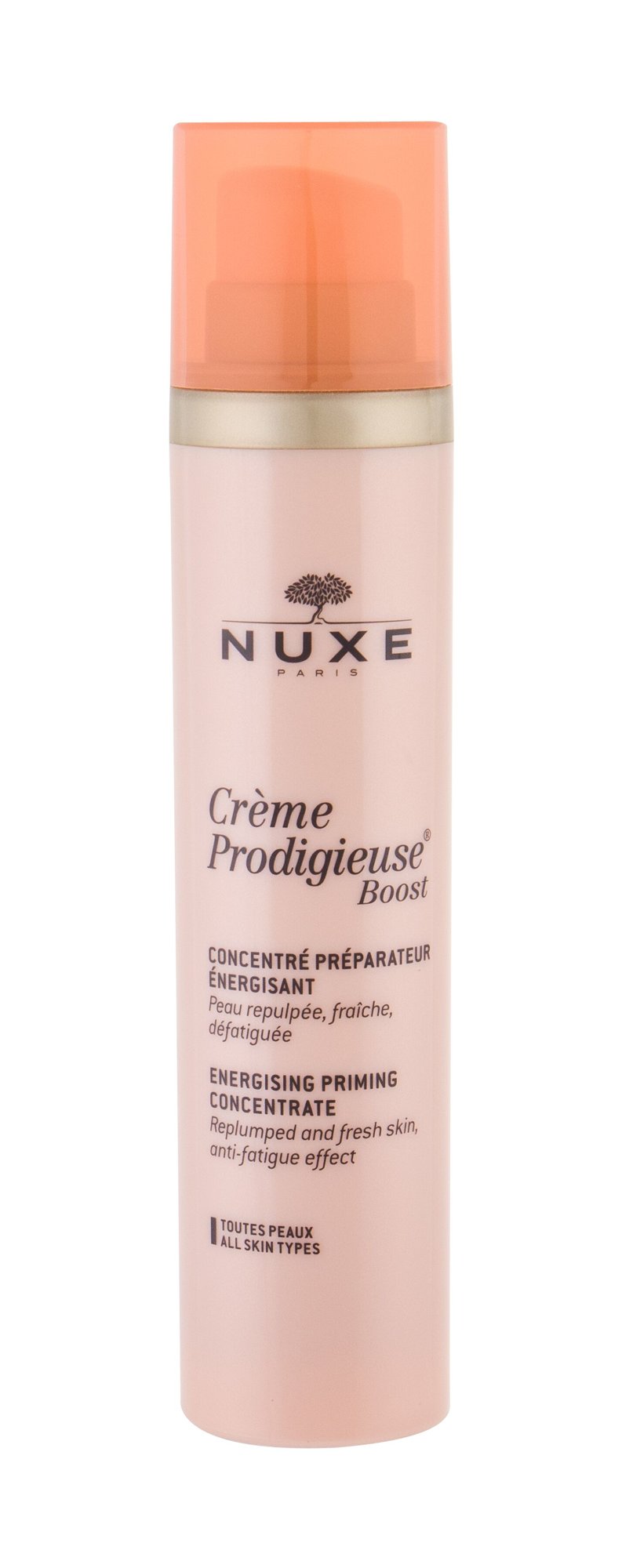 Nuxe Creme Prodigieuse Boost Energising Priming Concentrate 100ml Veido serumas (Pažeista pakuotė)
