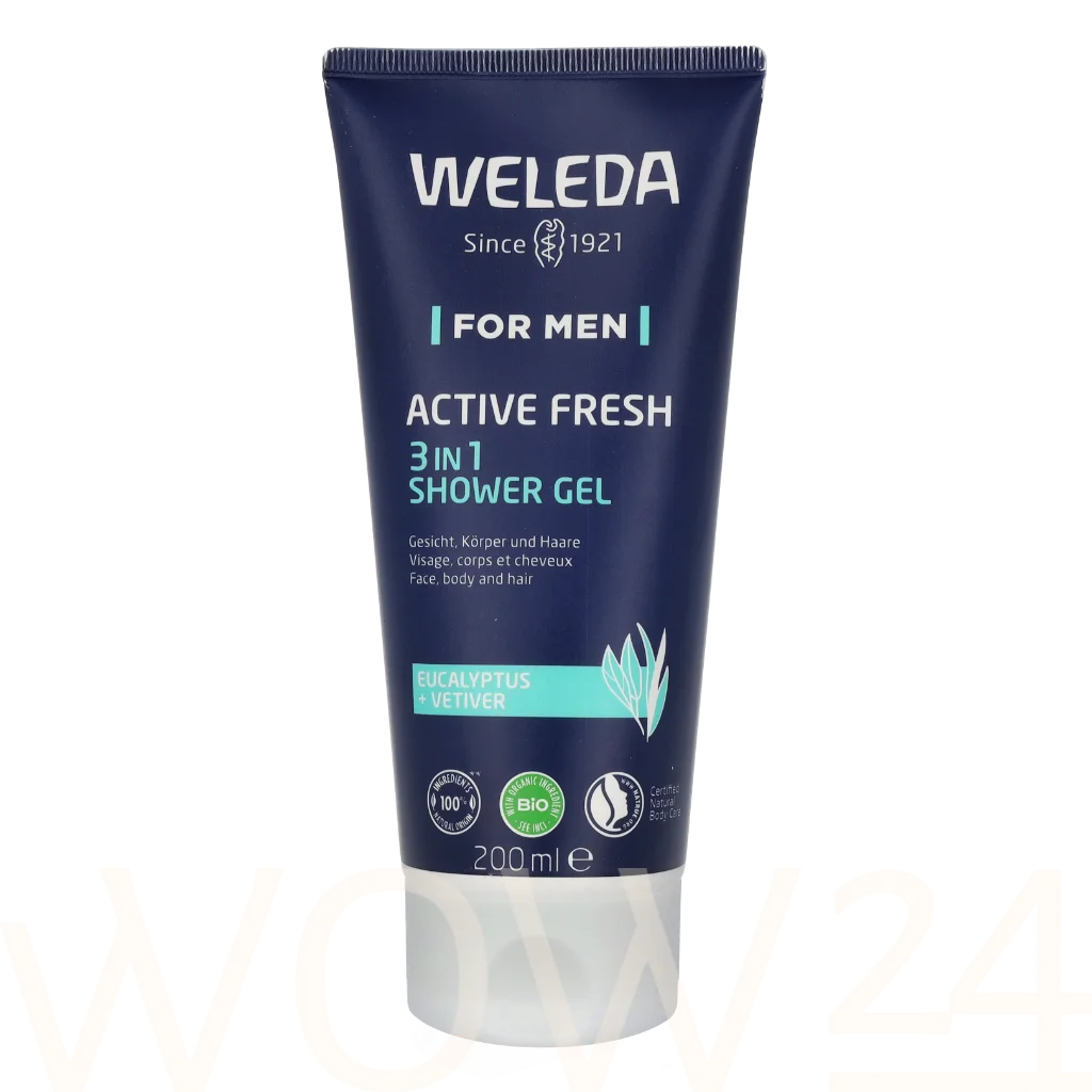 Weleda Weleda Men Active Fresh Invigorating Shower Gel 200 ml du&scaron;o želė