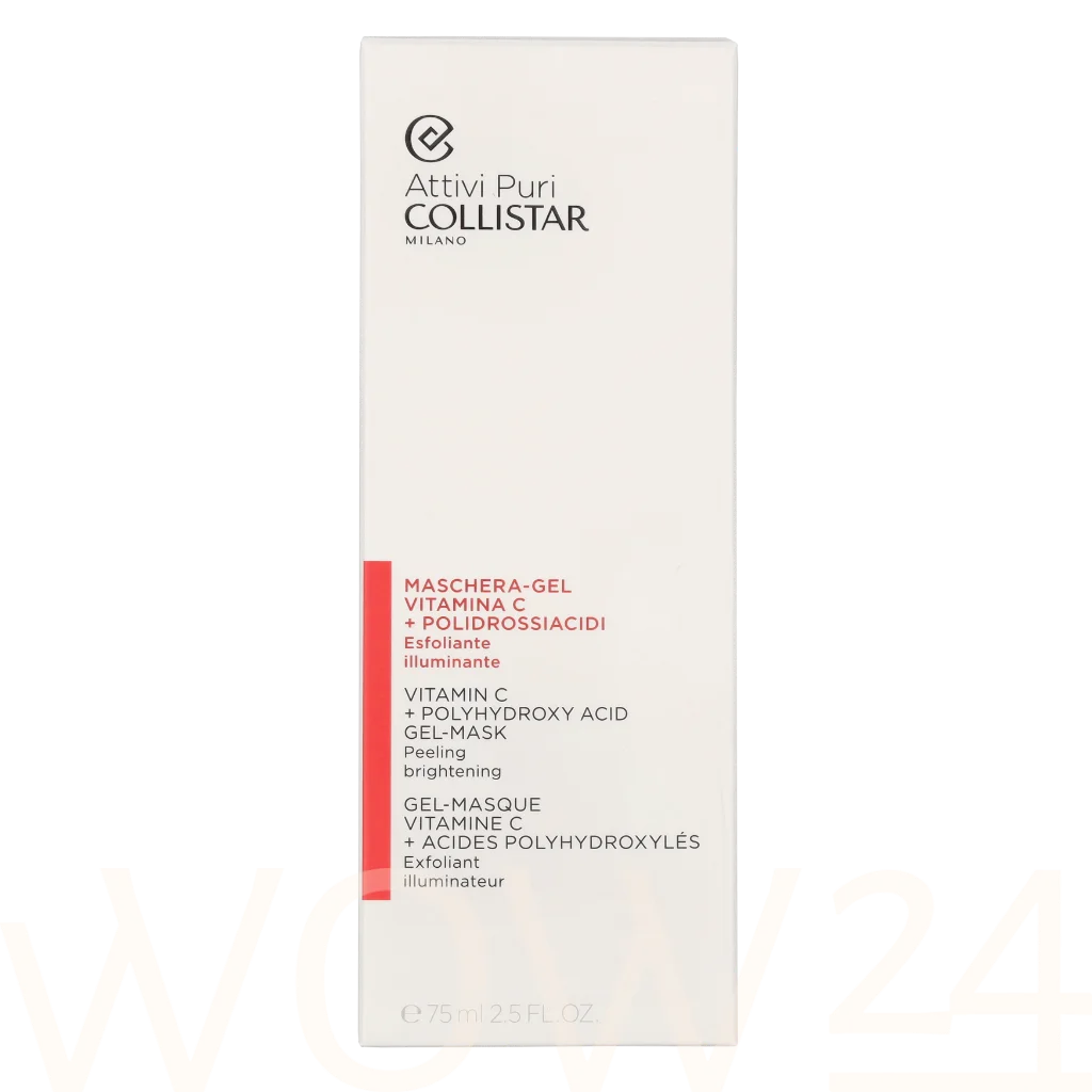 Collistar Collistar Vitamine C + Plyhydroxy Acid Gel-Mask 75 ml Vyrams
