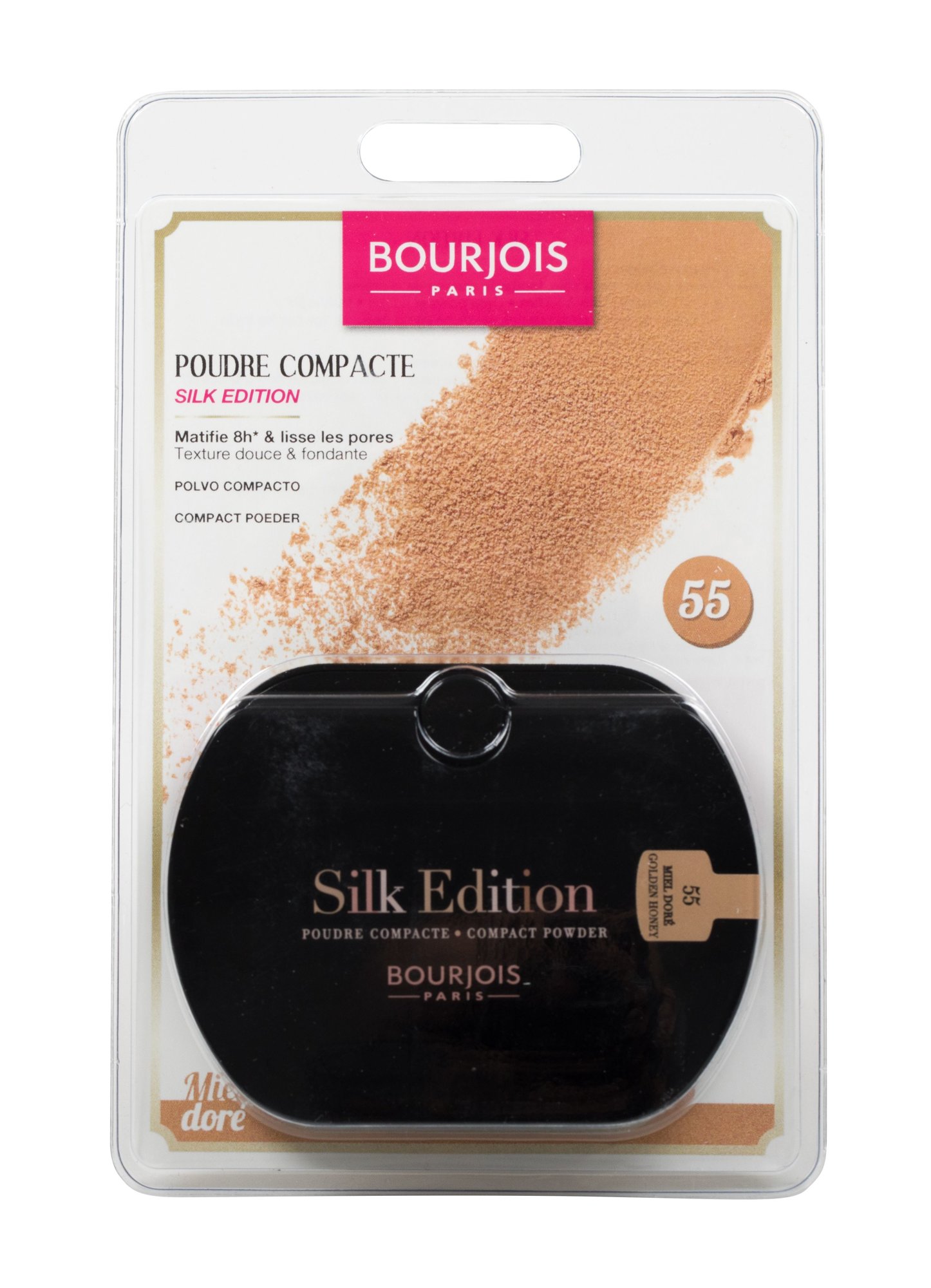 BOURJOIS Paris Silk Edition Compact Powder 9g sausa pudra