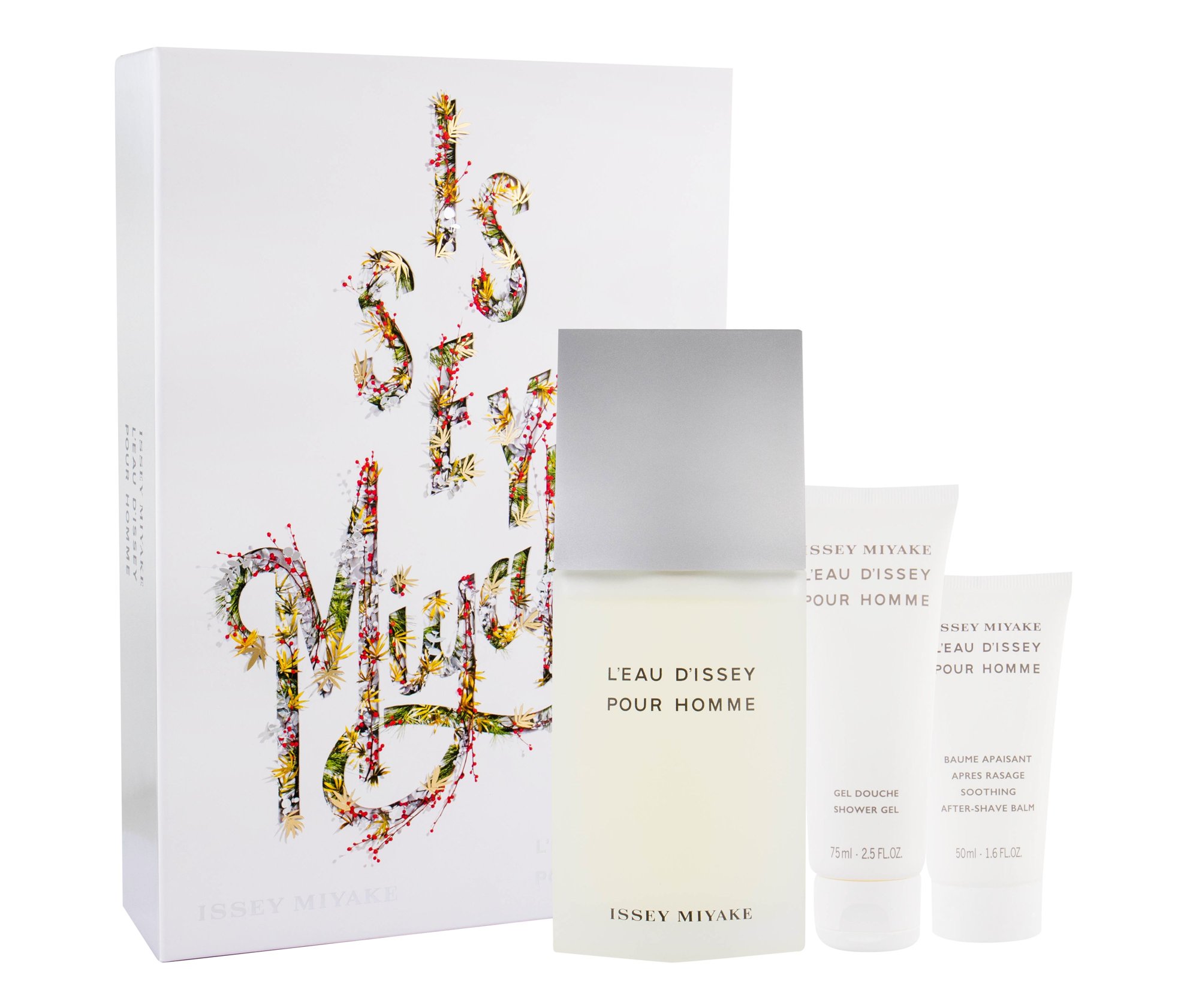 Issey Miyake L´Eau D´Issey 125ml Edt 125ml + 75ml Shower Gel + 50ml Aftershave Balm Kvepalai Vyrams EDT Rinkinys