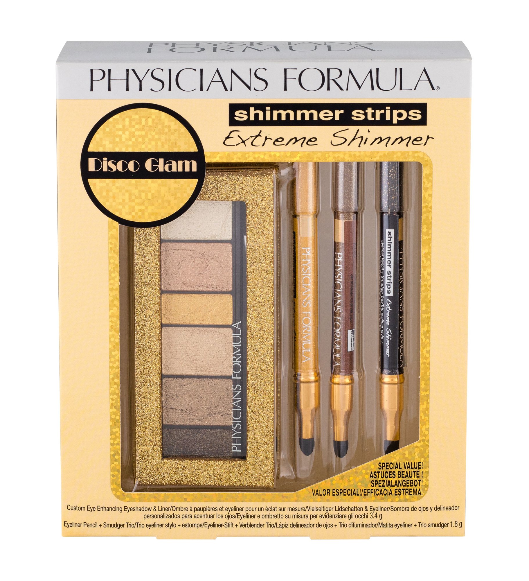 Physicians Formula Shimmer Strips Extreme Shimmer Kit šešėliai