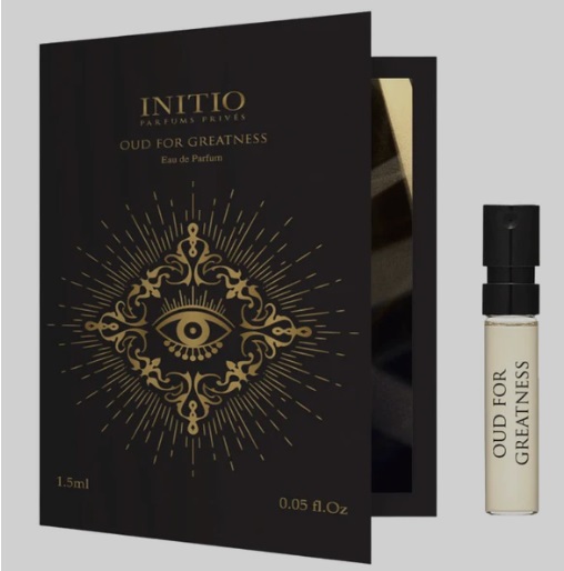 Initio Parfums Prives Oud For Greatness 1.5 ml NIŠINIAI kvepalų mėginukas Unisex EDP