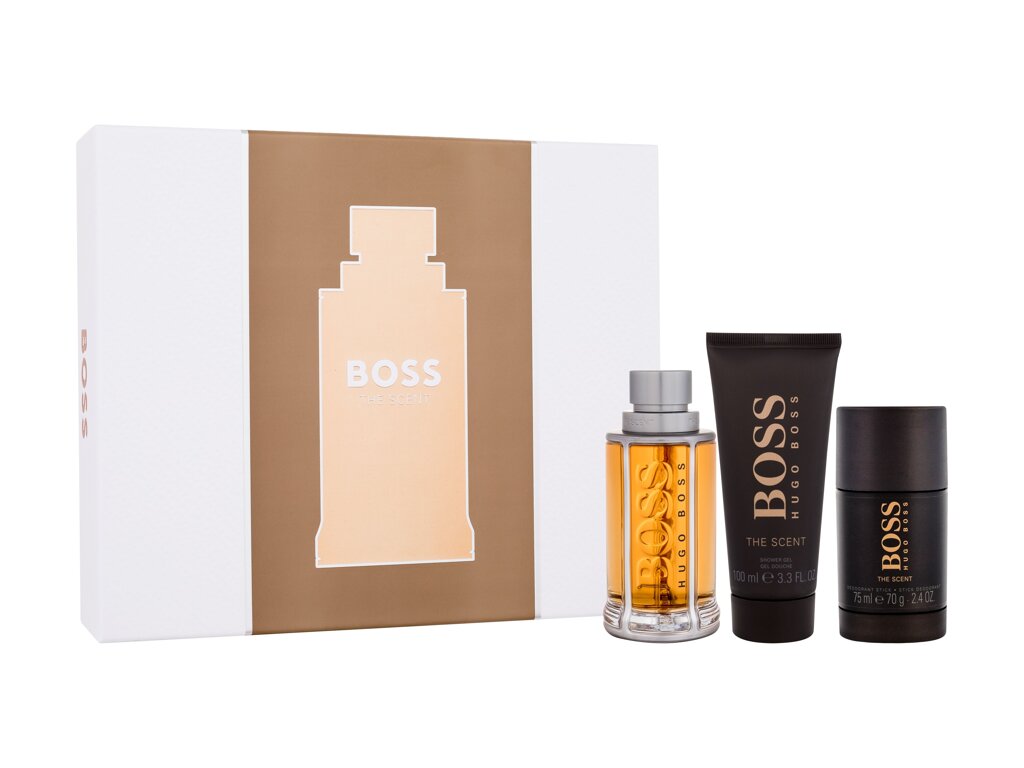 Hugo boss Boss The Scent 2015 Eau De Toilette 100 ml Edt 100 ml + Shower Gel 100 ml + Deostick 75 ml Set