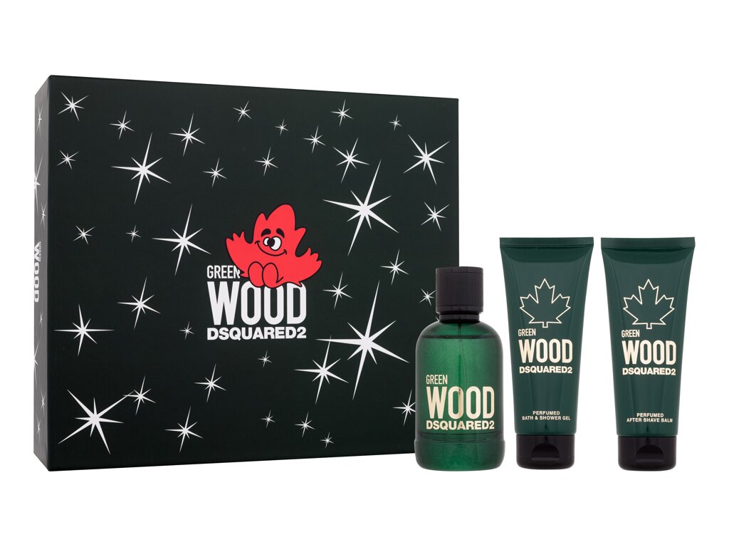 Dsquared2 Green Wood Eau De Toilette 100 ml Set